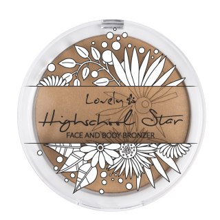 Highschool Star Bronzer satynowy bronzer do twarzy i ciała 16g Lovely