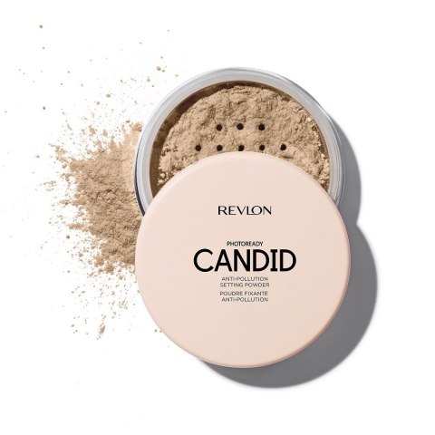 Revlon PhotoReady Candid Anti-pollution Setting Powder sypki puder do twarzy 002 Medium 15g Revlon PhotoReady Candid Anti-pollution Setting Powder sypki puder do twarzy 002 Medium 15g