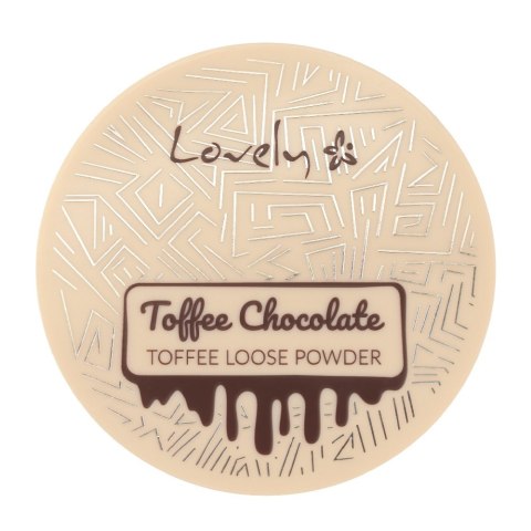 Toffe Chocolate Loose Powder czekoladowy matowy puder brązujący do twarzy i ciała z ekstraktem z nasion kakao 8g Lovely Toffe Chocolate Loose Powder czekoladowy matowy puder brązujący do twarzy i ciała z ekstraktem z nasion kakao 8g Lovely