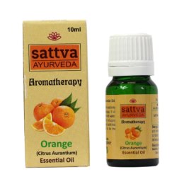 Aromatherapy Essential Oil olejek eteryczny Orange 10ml Sattva