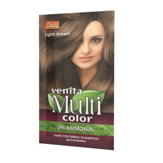 Venita MultiColor szampon koloryzujący 5.3 Jasny Brąz 40g