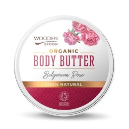 Organic Body Butter organiczne masło do ciała Bulgarian Rose 100ml Wooden Spoon