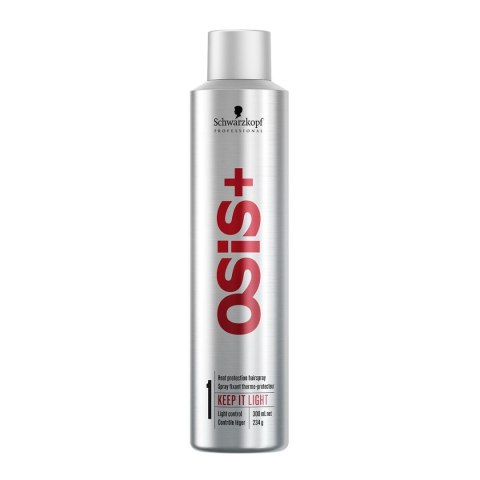 Schwarzkopf Professional Osis+ Keep It Light termochronny lakier do włosów 1 Light Control 300ml Schwarzkopf Professional Osis+ Keep It Light termochronny lakier do włosów 1 Light Control 300ml