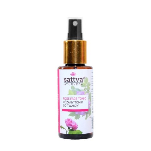 Sattva Rose Face Tonic woda różana 100ml Sattva Rose Face Tonic woda różana 100ml