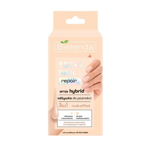 Bielenda Total Nail Repair odżywka do paznokci After Hybrid 3w1 10ml Bielenda Total Nail Repair odżywka do paznokci After Hybrid 3w1 10ml