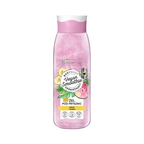 Vegan Smoothie żel pod prysznic Arbuz + Banan 400g Bielenda Vegan Smoothie żel pod prysznic Arbuz + Banan 400g Bielenda