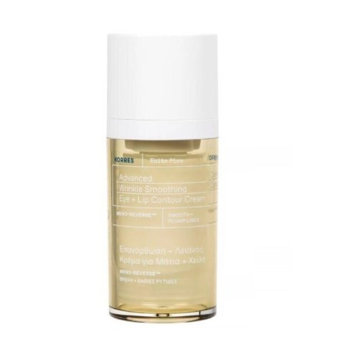 Korres White Pine Advanced Wrinkle Smoothing Eye + Lip Contour Cream przeciwzmarszczkowy krem do okolic oczu i ust 15ml Korres White Pine Advanced Wrinkle Smoothing Eye + Lip Contour Cream przeciwzmarszczkowy krem do okolic oczu i ust 15ml