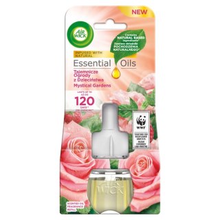 Air Wick Essential Oils wkład do elektrycznego odświeżacza Tajemnicze Ogrody z Dzieciństwa 19ml