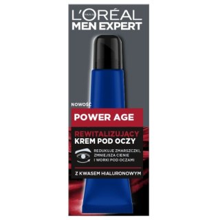 L'Oreal Paris Men Expert Power Age rewitalizujący krem pod oczy 15ml