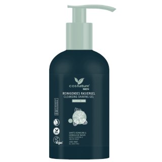 Cosnature Men naturalny oczyszczający żel do golenia z wyciągiem z szyszek chmielu 200ml