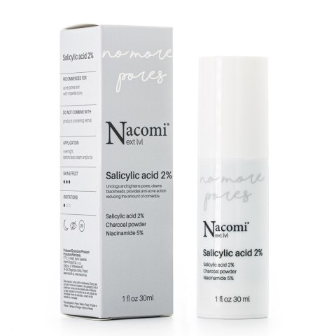 Nacomi Next Level Kwas Salicylowy 2% 30ml Nacomi Next Level Kwas Salicylowy 2% 30ml