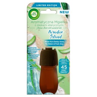 Air Wick Paradise Island Aromatyczna Mgiełka z Olejkami Eterycznymi wkład do automatycznego odświeżacza Woda Fiji & Świeży Aloes 20ml