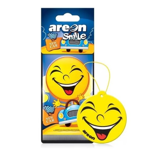 Areon Smile Dry odświeżacz do samochodu New Car Areon Smile Dry odświeżacz do samochodu New Car