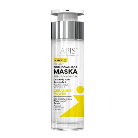 APIS Ceramide Power odbudowująca maska na noc 50ml APIS Ceramide Power odbudowująca maska na noc 50ml