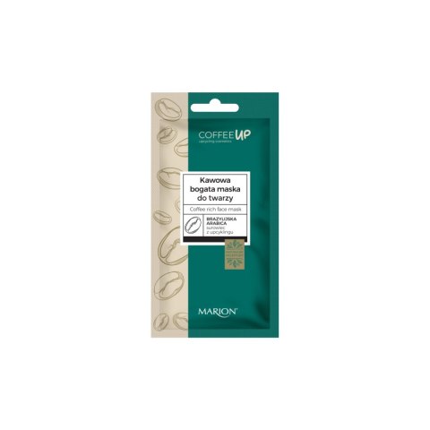 Marion Coffe Up kawowa treściwa maska do twarzy 8ml Marion Coffe Up kawowa treściwa maska do twarzy 8ml