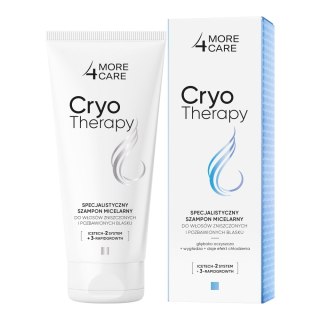 More4Care Cryotherapy specjalistyczny szampon micelarny do włosów zniszczonych 200ml