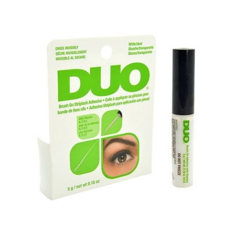 Ardell Duo Brush On Striplash Adhesive klej do rzęs z pędzelkiem Clear 5g