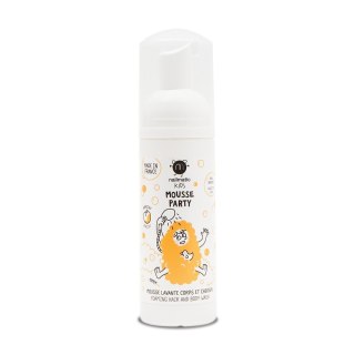 Nailmatic Kids Mousse Party mus do mycia ciała i włosów dla dzieci Apricot 150ml