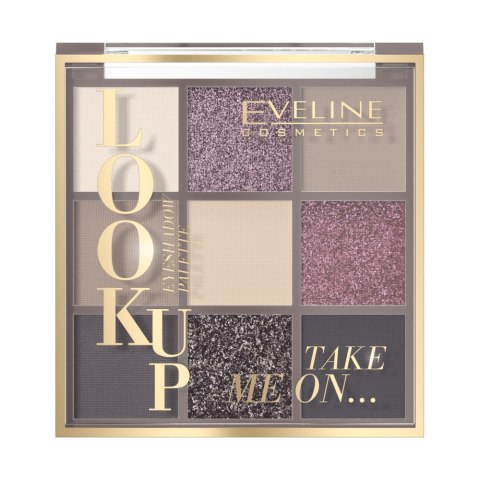 Eveline Cosmetics Look Up paleta 9 cieni do powiek Take Me On 10.8g Eveline Cosmetics Look Up paleta 9 cieni do powiek Take Me On 10.8g