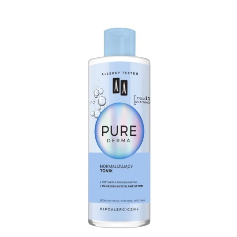 AA Pure Derma normalizujący tonik 200ml AA Pure Derma normalizujący tonik 200ml
