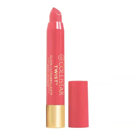 Twist Ultra Shiny Lip Gloss błyszczyk z kwasem hialuronowym 207 Coral Pink 2.5ml Collistar Twist Ultra Shiny Lip Gloss błyszczyk z kwasem hialuronowym 207 Coral Pink 2.5ml Collistar