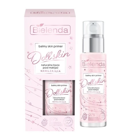 Bielenda Balmy Skin Primer Doll Skin naturalna baza pod makijaż Nawilżająca 30ml Bielenda Balmy Skin Primer Doll Skin naturalna baza pod makijaż Nawilżająca 30ml