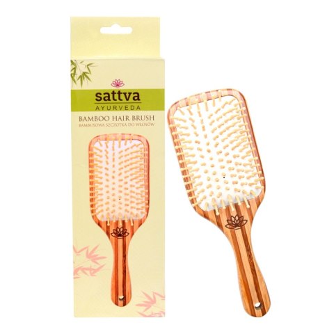 Sattva Bamboo Hair Brush bambusowa szczotka do włosów Sattva Bamboo Hair Brush bambusowa szczotka do włosów