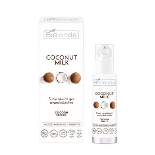 Bielenda Coconut Milk Cocoon Effect silnie nawilżające serum kokosowe 30ml