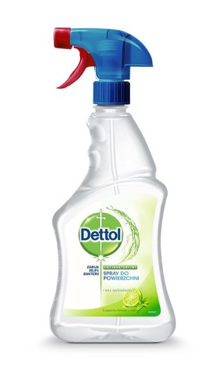 Dettol Antybakteryjny spray do powierzchni o zapachu limonki z miętą 500ml