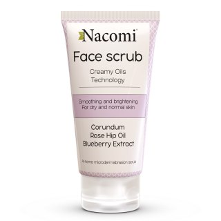 Nacomi Face Scrub peeling wygładzający do twarzy 75ml