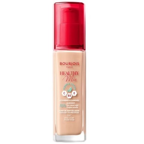 Healthy Mix Clean wegański podkład rozświetlający 50 Rose Ivory 30ml Bourjois