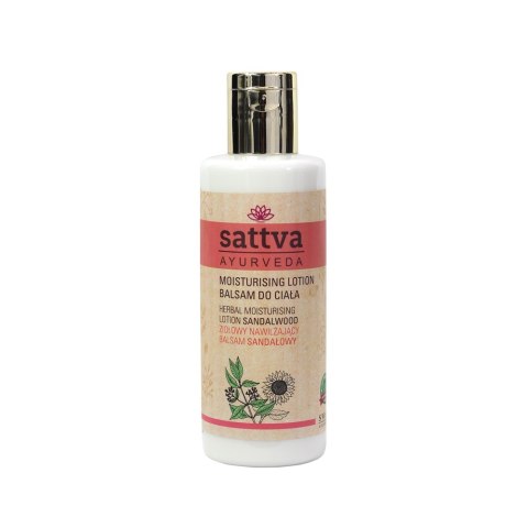 Sattva Herbal Moisturising Lotion nawilżający balsam do ciała Sandalwood 210ml Sattva Herbal Moisturising Lotion nawilżający balsam do ciała Sandalwood 210ml