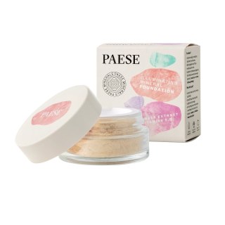 Paese Minerals rozświetlający podkład mineralny 204W Honey 7g