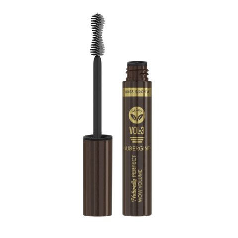 Miss Sporty Naturally Perfect Vol.3 wegański tusz do rzęs 004 Aubergine 8ml Miss Sporty Naturally Perfect Vol.3 wegański tusz do rzęs 004 Aubergine 8ml