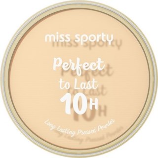 Miss Sporty Perfect To Last 10H matujący puder do twarzy 050 Transparent 9g