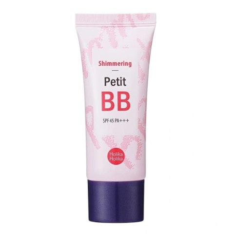 Shimmering Petit BB Cream SPF45 rozświetlający krem BB do twarzy 30ml HOLIKA HOLIKA Shimmering Petit BB Cream SPF45 rozświetlający krem BB do twarzy 30ml HOLIKA HOLIKA