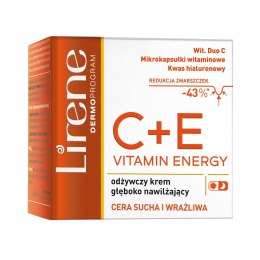 Vitamin Energy C+E odżywczy krem głęboko nawilżający 50ml Lirene