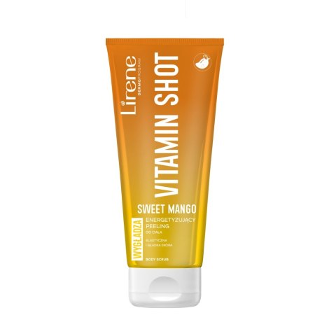 Lirene Vitamin Shot energetyzujący peeling do ciała 175ml Lirene Vitamin Shot energetyzujący peeling do ciała 175ml