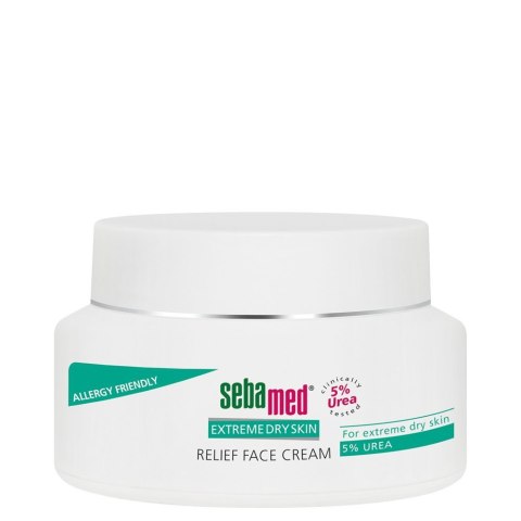 Sebamed Extreme Dry Skin Relief Face Cream 5% Urea kojący krem do cery bardzo suchej 50ml Sebamed Extreme Dry Skin Relief Face Cream 5% Urea kojący krem do cery bardzo suchej 50ml