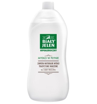 Biały Jeleń Hipoalergiczne mydło w płynie naturalne zapas 1000ml