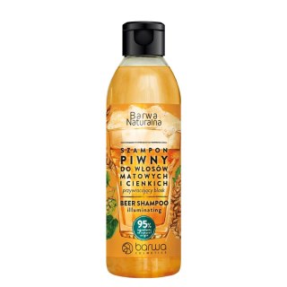 Barwa Naturalna szampon piwny do włosów matowych i cienkich 300ml