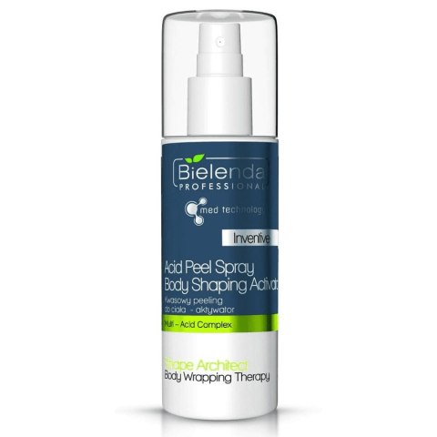 Shape Architect Acid Peel Spray kwasowy peeling do ciała - aktywator 150ml Bielenda Professional Shape Architect Acid Peel Spray kwasowy peeling do ciała - aktywator 150ml Bielenda Professional