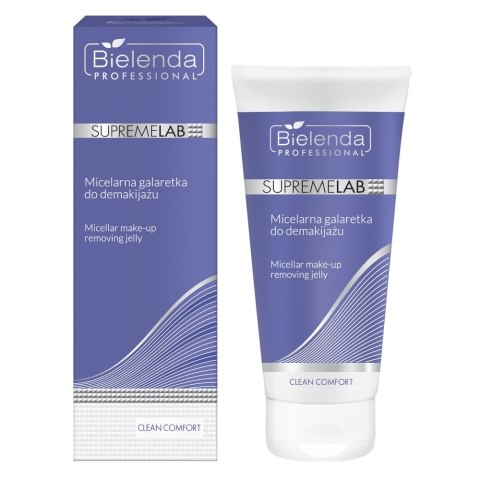 Bielenda Professional SupremeLab Clean Comfort micelarna galaretka do demakijażu 150ml Bielenda Professional SupremeLab Clean Comfort micelarna galaretka do demakijażu 150ml