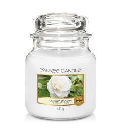 Świeca zapachowa średni słój Camellia Blossom 411g Yankee Candle