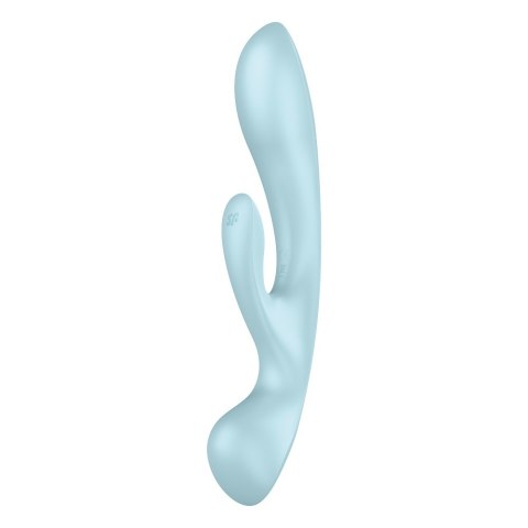 Satisfyer Triple Oh wielofunkcyjny wibrator Light Blue Satisfyer Triple Oh wielofunkcyjny wibrator Light Blue