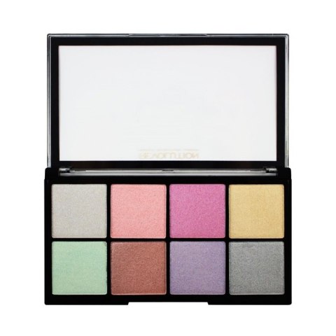 Makeup Revolution Ultra Cool Glow paleta rozświetlaczy 8x2.5g Makeup Revolution Ultra Cool Glow paleta rozświetlaczy 8x2.5g