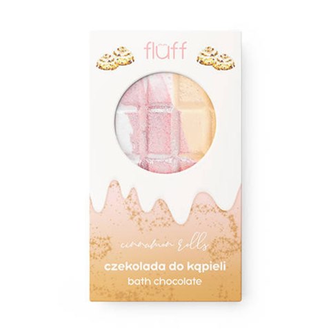 Fluff Bath Chocolate czekolada do kąpieli Cinnamon Rolls 200g Fluff Bath Chocolate czekolada do kąpieli Cinnamon Rolls 200g