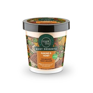 Organic Shop Body Desserts odżywczy mus do ciała Migdały i Miód 450ml