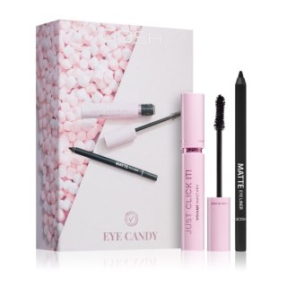 Gosh Eye Candy zestaw Just Click It tusz do rzęs 10 ml + Matte Eyeliner matowy eyeliner w kredce 1g