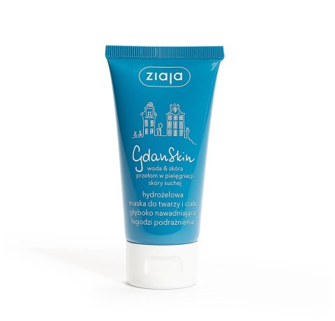 Ziaja GdanSkin hydrożelowa maska do twarzy i ciała głęboko nawadniająca 50ml Ziaja GdanSkin hydrożelowa maska do twarzy i ciała głęboko nawadniająca 50ml